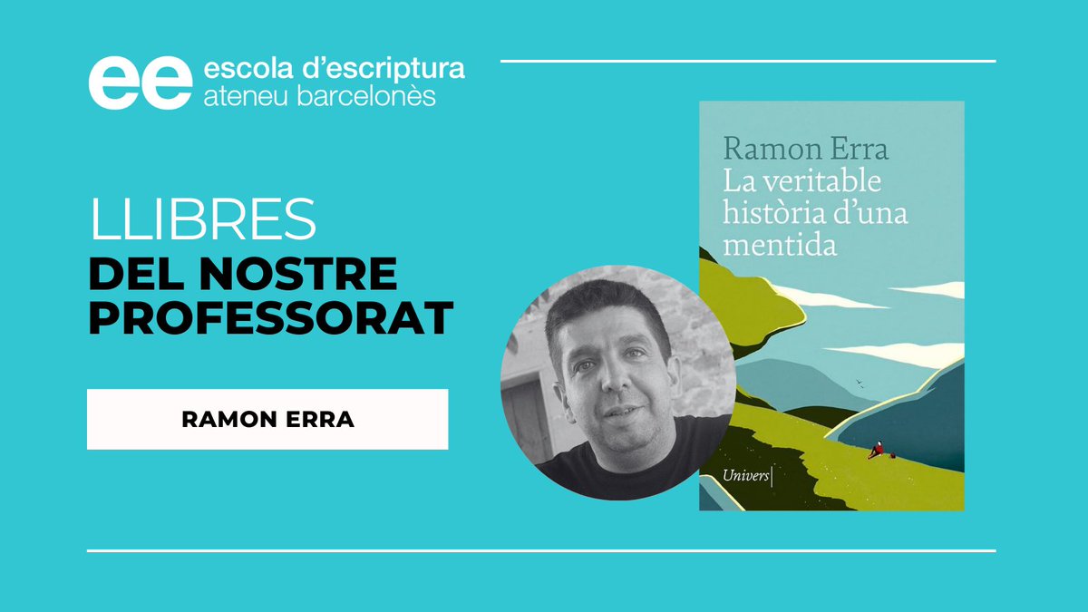 📚LLIBRES DEL NOSTRE PROFESSORAT Què series capaç d'inventar-te per amagar un passat incòmode? 'La veritable història d'una mentida' és un text sobre com anem creant amb els anys el nostre propi relat per fer-lo més amable o no tan anodí. #ee #llibres #narrativa