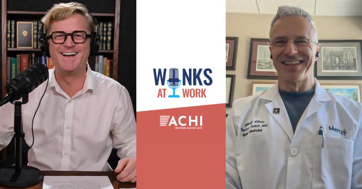 Sleep deprivation, whether due to everyday distractions or a #SleepDisorder, can impact your health. In the latest episode of our #WonksAtWork podcast, host @J_Craig_Wilson discusses the science of #sleep with Dr. Dimitry Fomin of @FollowMercy: bit.ly/43Z66pS