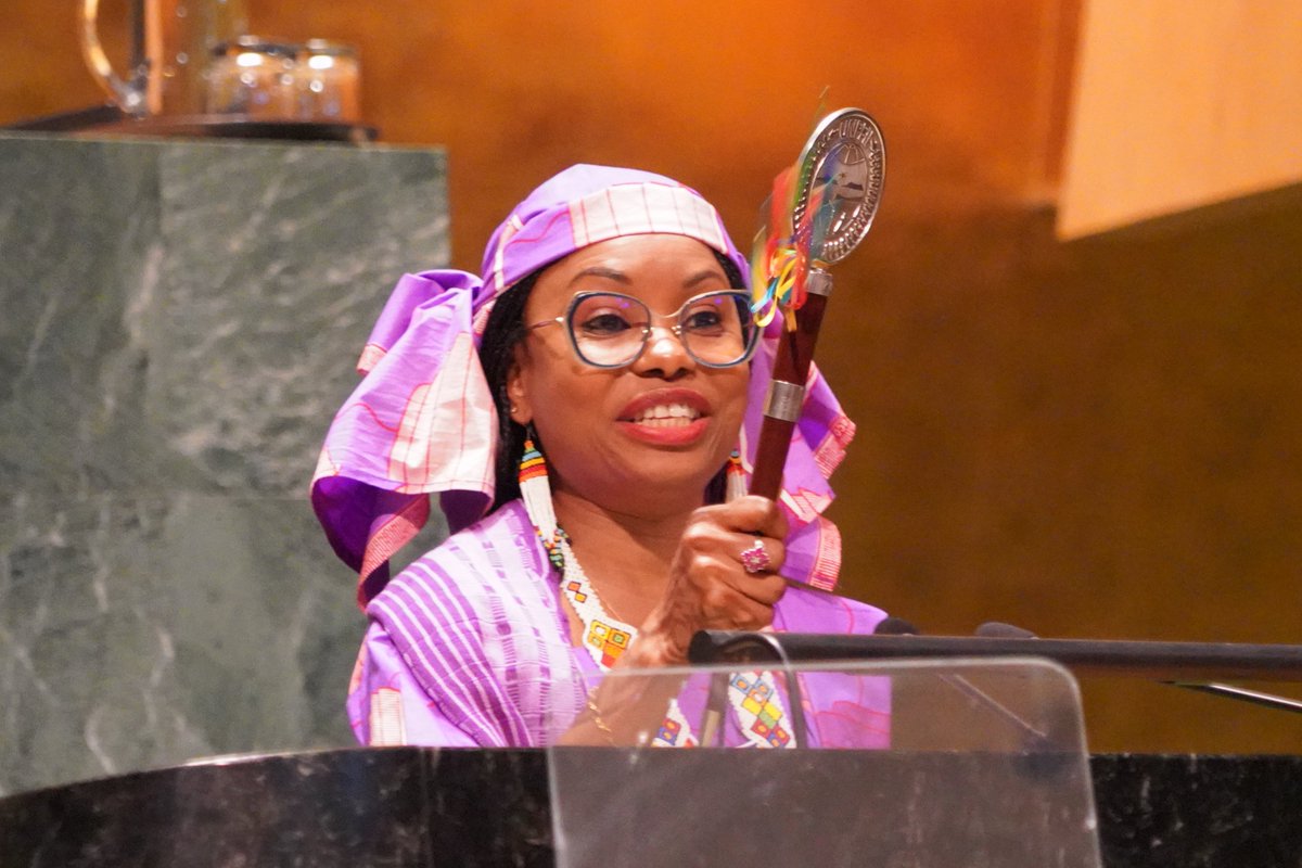 UN4Indigenous's tweet photo. “The elimination of obstacles to financial flows is crucial to ensure direct access to #IndigenousPeoples (...) to have the ways and means to finance our self-government and to maintain our self-determination,” @hindououmar.
#UNPFII2024 press release➡️https://t.co/4lDmU0q3QE https://t.co/a6UvnBbP04