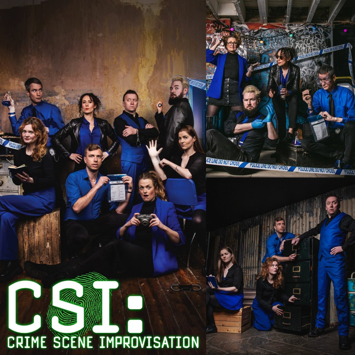 CSI Edinburgh. More cases confirmed for @edfringe 2024. We're back baby! 2-25 Aug 3:10pm @FollowTheCow Underbelly. Mirth meets murder in the world's daftest AWARD-WINNING comedy whodunnit. No one knows who the killer is, not even the cast. TKTS: underbellyedinburgh.co.uk/event/csi-crim…