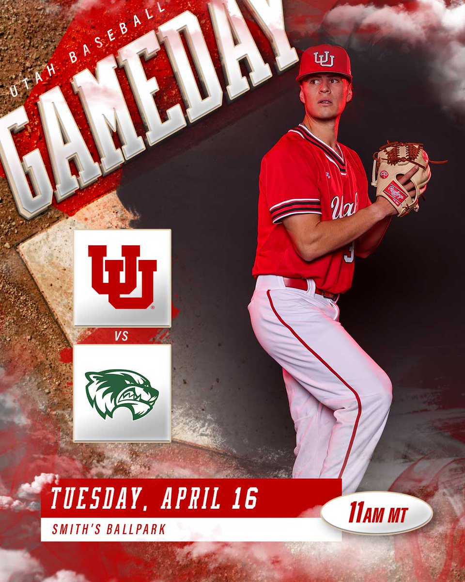 Lunch and baseball? Lunch and baseball. ⚾ vs. UVU 🕰️ 11 AM MT 🏠 Smith’s Ballpark 🎟️ fevo-enterprise.com/group/Utahbase… 📊 stats.statbroadcast.com/broadcast/?id=… 📺 pac-12.com/live/universit…