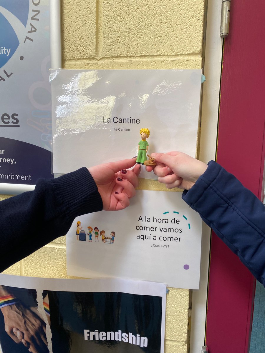 On y va! A fun start to our next #etwinning adventure getting some help from Le Petit Prince to give a tour of our school on #flip for our 🇫🇷 penpals and using Google My Maps to show our town @Leargas_etwinn @ColDunIascaigh