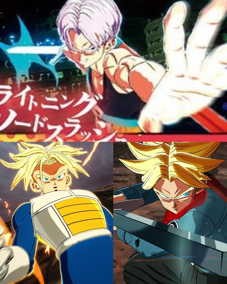 Sparking Zero confirms 3 different versions of Trunks:
- Trunks (Sword)
- Trunks (Melee)
- Future Trunks