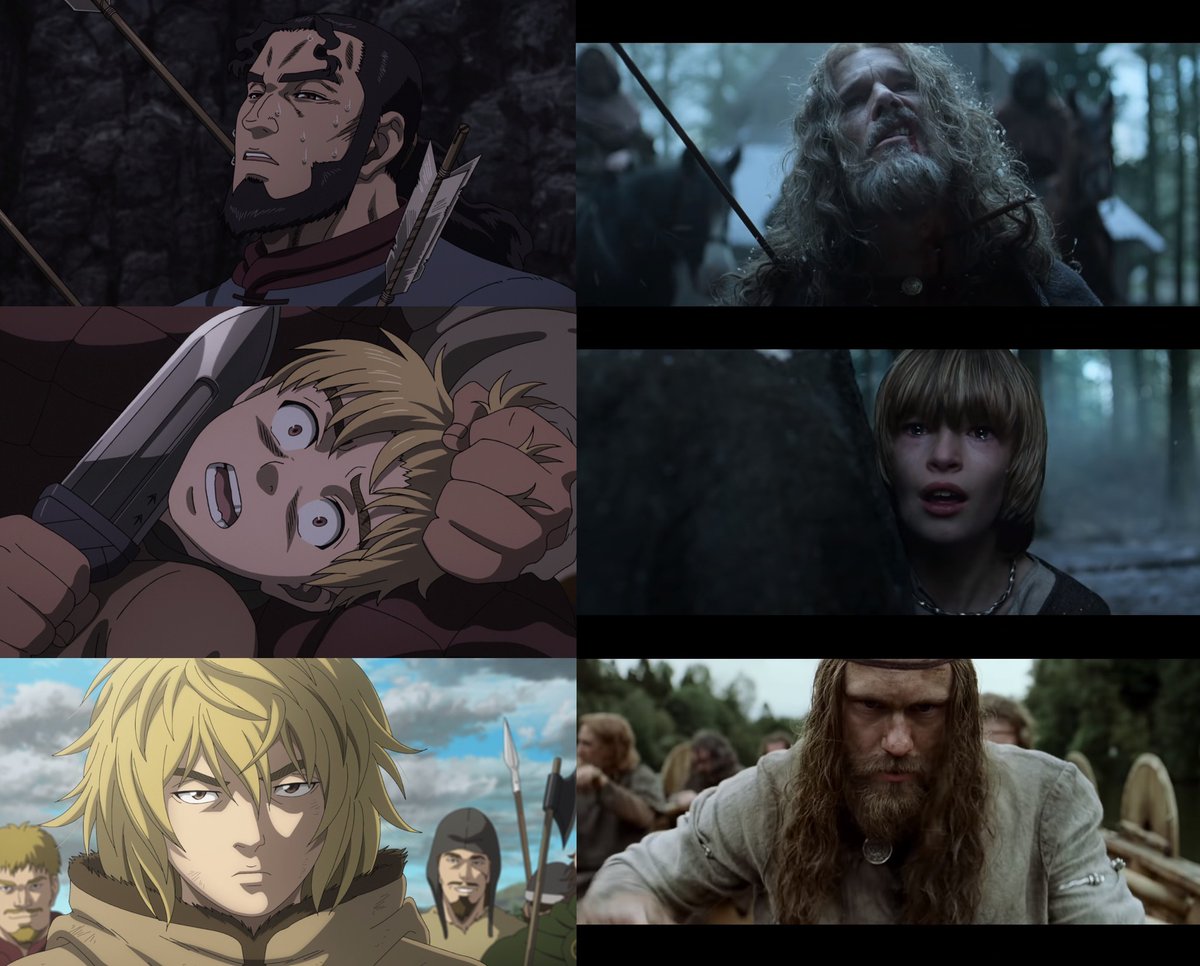 En prenant du recul, j’ai réalisé que le film 𝗧𝗵𝗲 𝗡𝗼𝗿𝘁𝗵𝗺𝗮𝗻 ressemblait étrangement à la première saison de Vinland Saga. Le héros assiste à la mort de son père très jeune, ce qui entraine chez lui une transformation radicale. Je vous recommande ce film 📸: Meishu