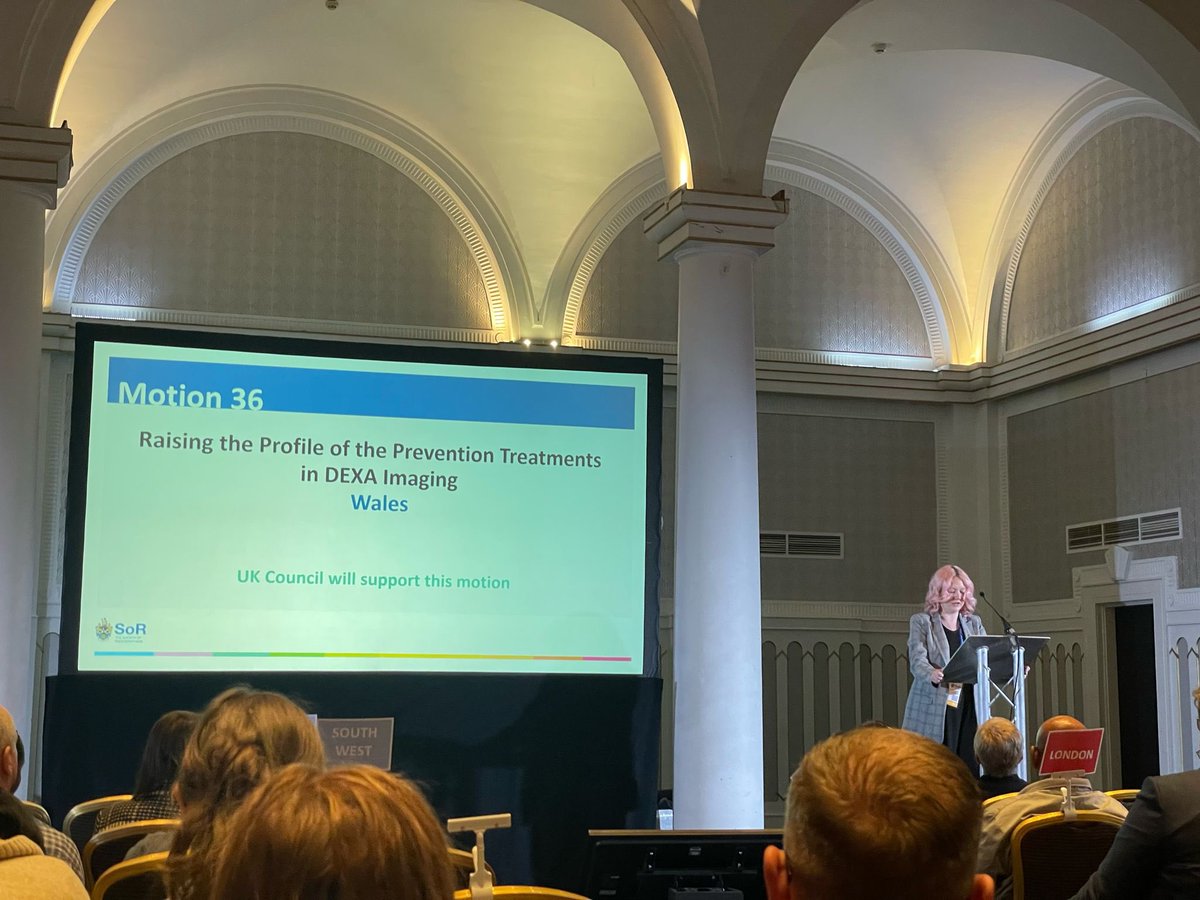 Steph seconds a motion for Wales around DEXA imaging 🦴💙

#ADC2024 

<a href="/steph_edwards15/">Steph Edwards</a>