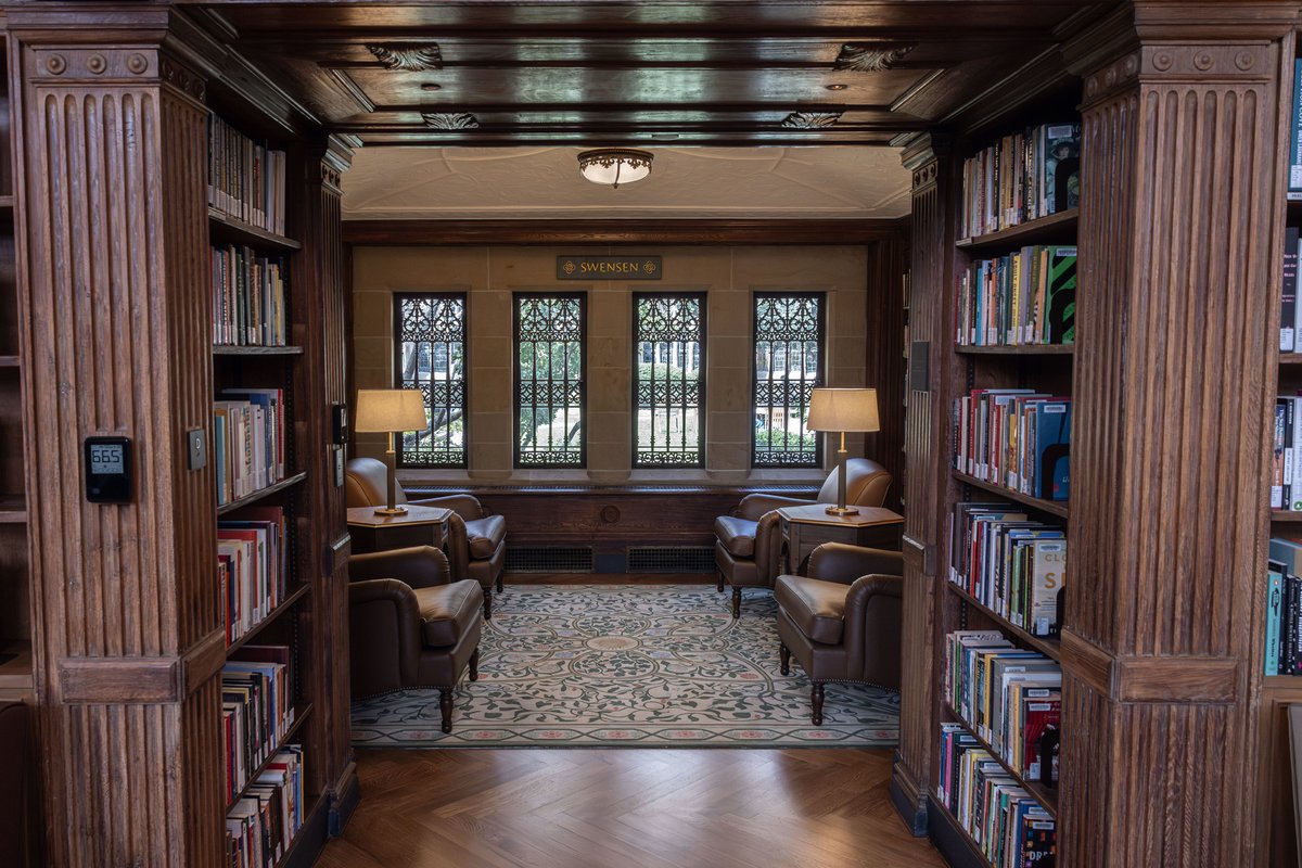 Take a peek inside the renewed Linonia and Brothers (L&B) Room in Sterling Memorial Library, which has been restored to its original luster and updated for a new generation of students seeking peace and quiet. Explore this campus gem: bit.ly/3w4as2t #Yale @yalelibrary