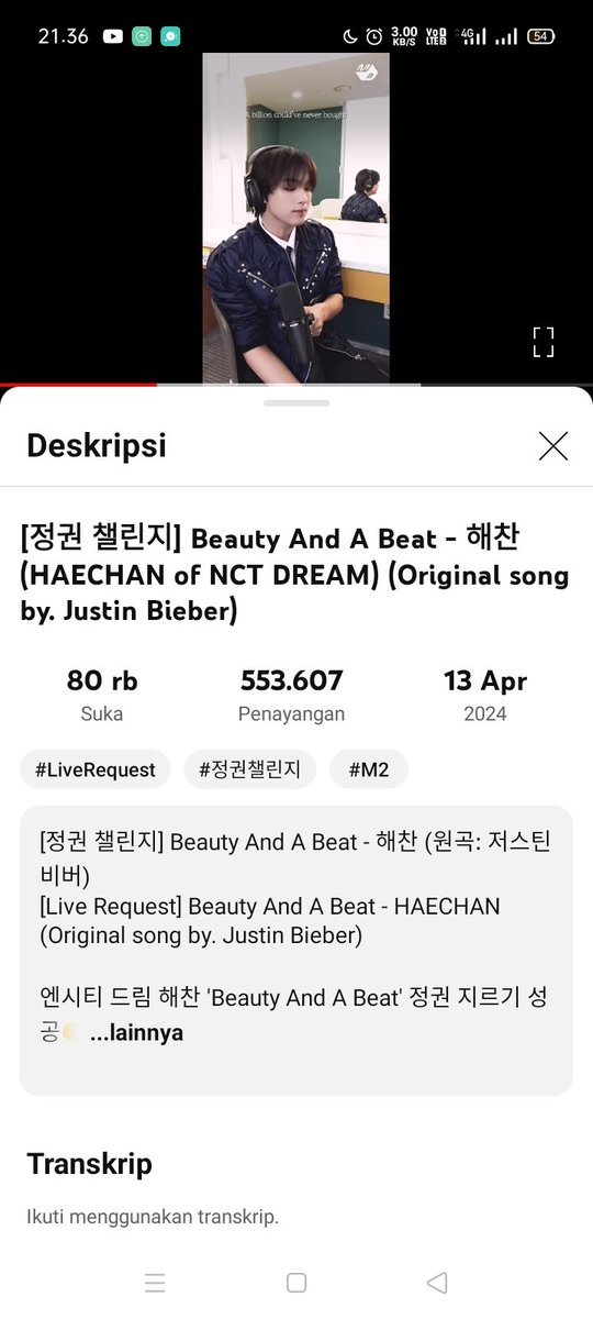 hcrjkids's tweet image. 🌻 Sunflowers streaming party for Haechan M2 Cover 🌻

🔗: youtu.be/AmtizylOpeA?fe…

HAECHAN BEAUTY AND A BEAT COVER 
#정권챌린지_해찬
#LiveRequest_HAECHAN 

tags: @sambatsastra @rannnkyu @haecmair @cutiesbee_ @dialogceyi @Lhc6800 @syahh06_ @bbluechi @httpshcluvbot @exxa_yong