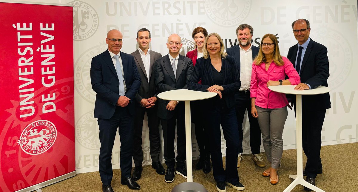 This morning, Rector Audrey Leuba presented the key pillars of her early tenure at the helm of the UNIGE: “Vivre Ensemble”, excellence and employability. The development of AI will also be at the heart of the new Rectorate's activities More information: unige.ch/medias/en/2024…