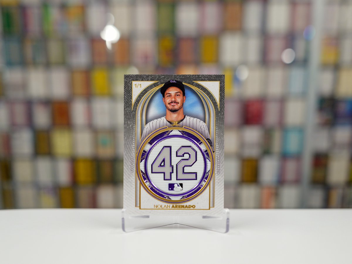 Nolan Arenado turns 33 today! Quote or repost for a chance to win a 1 of 1 Nolan Arenado @Topps card.