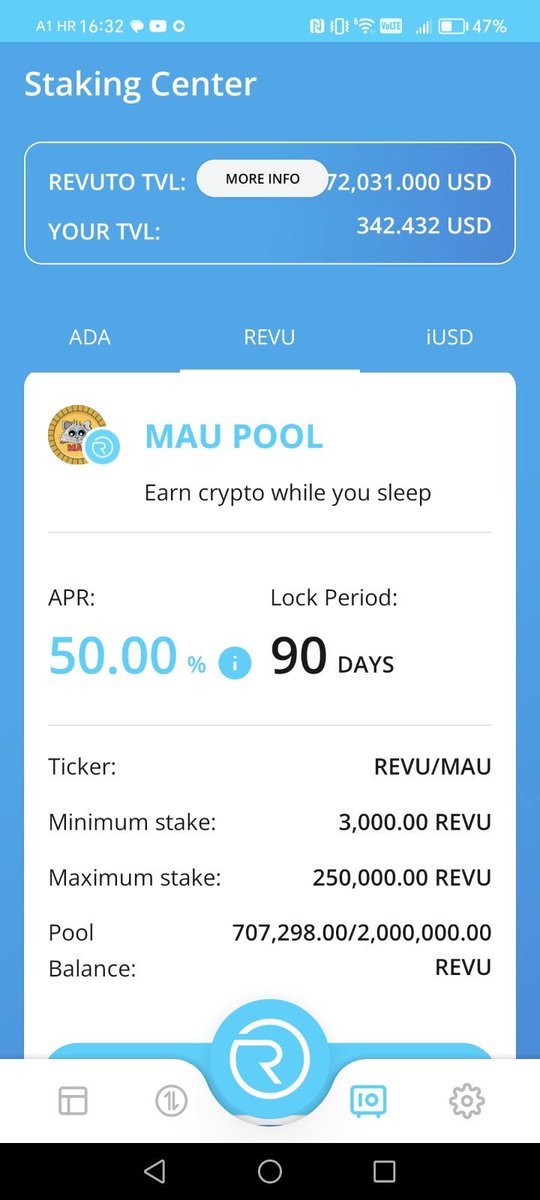 Be the first in line to stake your $Revu tokens for $MAU tokens on the @get_revuto app 🚀. The pool is filling up fast, so don't miss out. This sets the stage for what's coming on the 18th, when Revuto users can grab an exclusive Rstronaut Battle Pass. 🛡️ Our game developers…