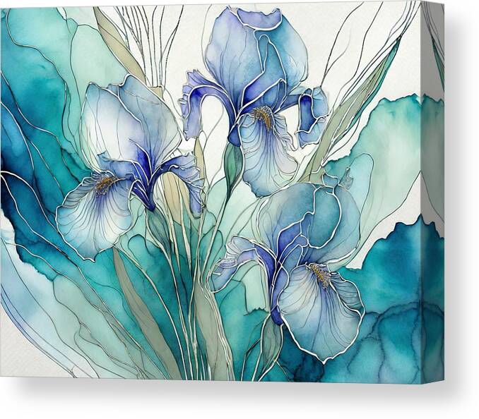 Blue Irises Abstract #canvas  #flowers #abstract #digitalpainting #digitalart #art #homedecor #watercolor #painting #BuyIntoArt #wallart #gifts #giftideas #interiordesigner 

Shop: fineartamerica.com/featured/blue-…