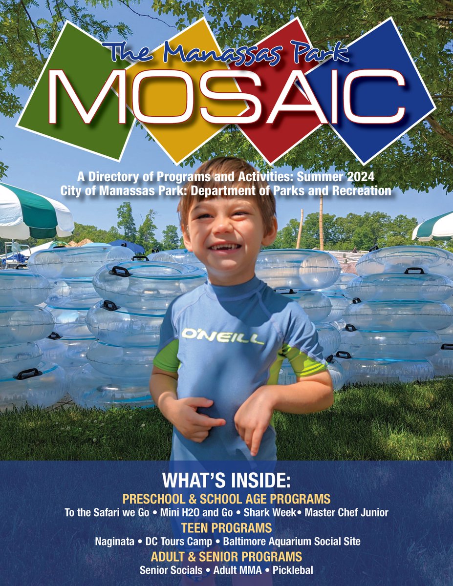 💦 Get ready to dive into summer with MPCC's sizzling 2024 summer MOSAIC release! 🌞 Stop by MPCC front desk today to snag your FREE hardcopy and secure your spots in our summer camps, programs, & events! Check out our digital copy of the summer MOSAIC: manassasparkcommunitycenter.com/mosaic_program…