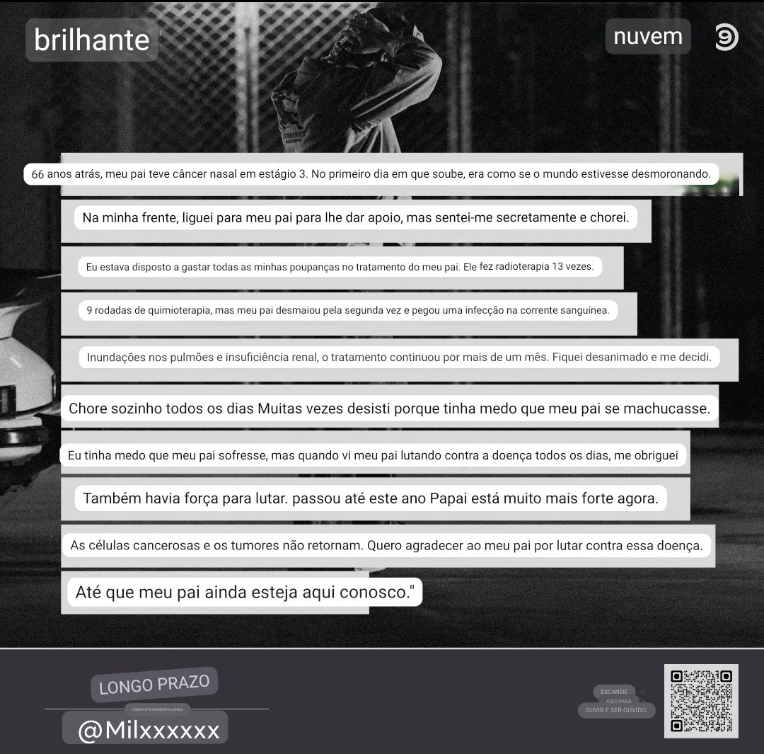 'Quero agradecer ao meu pai por lutar contra essa doença.  Até que meu pai ainda esteja aqui conosco.'

#LongRunLongShare
#BRIGHT_LongRun

•••

WATCH OFFICIAL MV & LISTEN ON...
🔗 youtu.be/OdSqh9Dd-oY
🔗 bfan.link/long-run

#LongRunMV
#LongRun
#bbrightvc
#Cloud9Ent