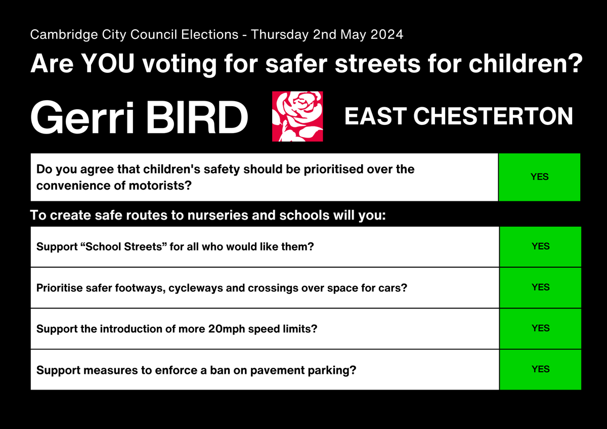 Cambridge Safe Streets for Kids tweet media