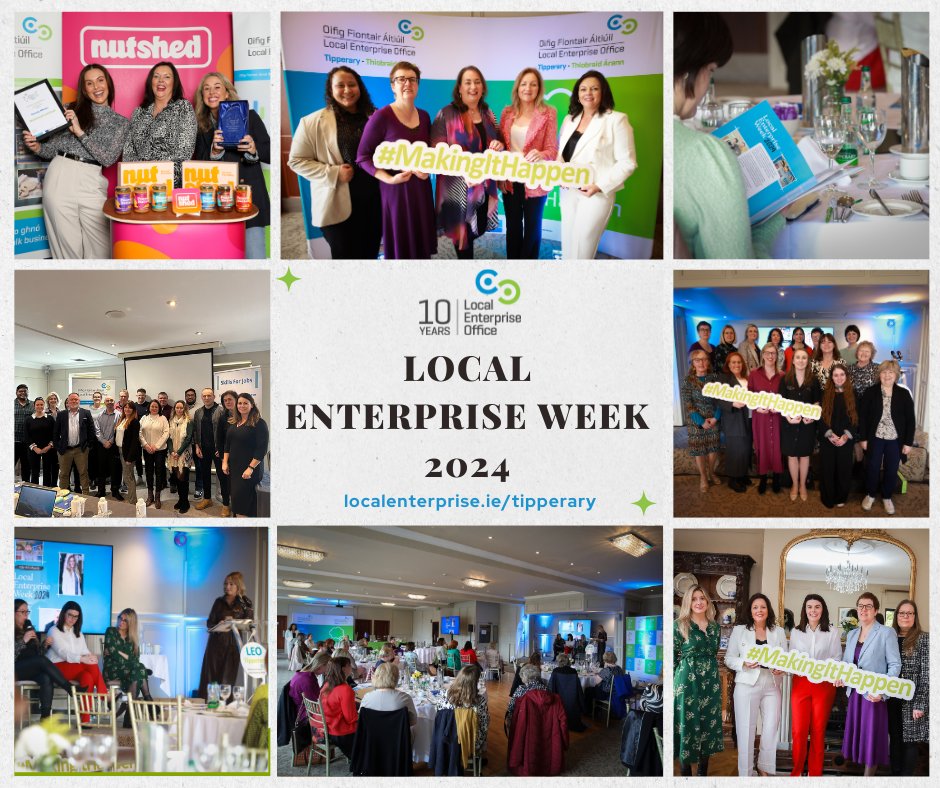 Read all the LEO Business News, #nutshed Nenagh
to represent Tipperary in National Enterprise Awards, over 210 businesses participate in Local Enterprise Week events  & new training announced in our latest newsletter  mailchi.mp/tipperarycoco/…… #makingithappen #allinadaysworkRead