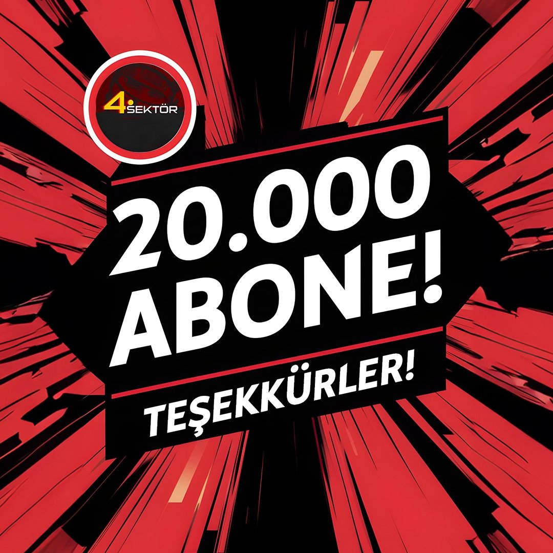 🤩YouTube kanalımız 20.000 aboneye ulaştı! Desteğiniz için çok teşekkürler! 🥳