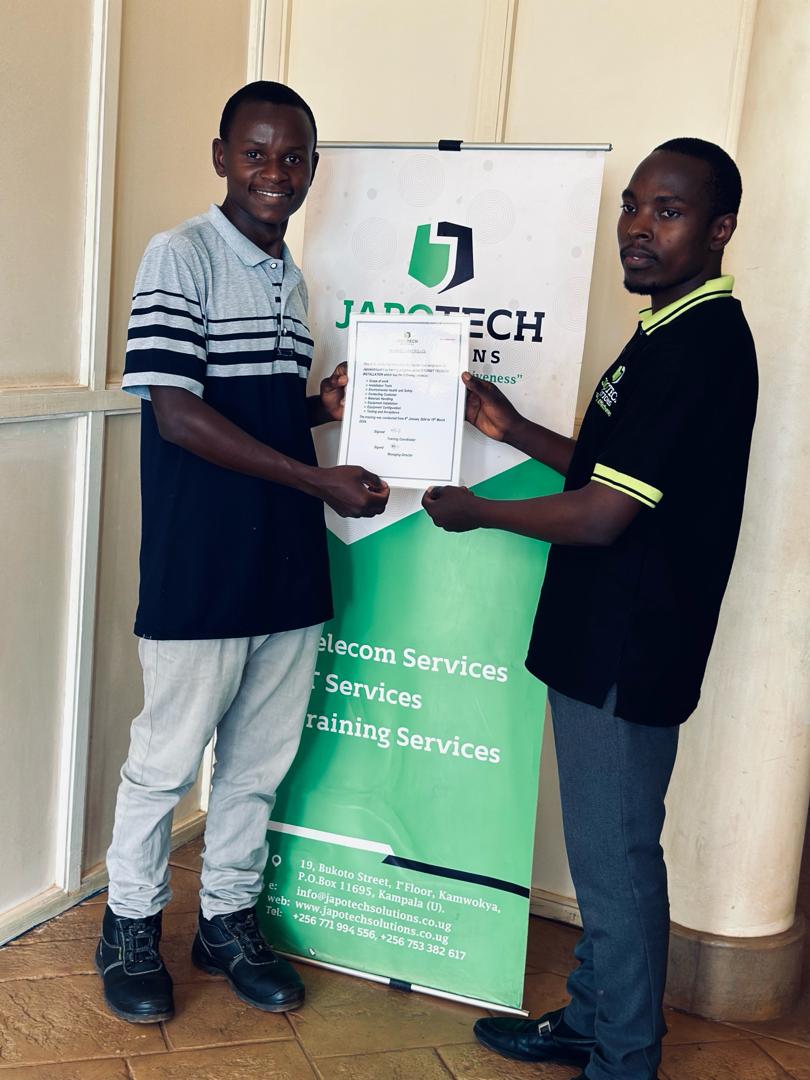 One of the apprentices graduating from telecom installation training at Japotech. He is now part of the skilled talent pool on the telecom industry.

#telecom
#talentdevelopment
#apprenticeship
#japotechworks