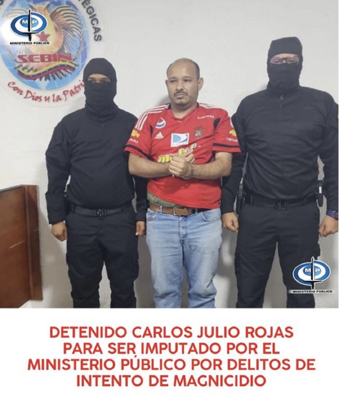 Expreso mi más enérgico rechazo a la arbitraria detención del dirigente vecinal, Carlos Julio Rojas, quien hoy ha sido víctima del sistema represivo que se ha instaurado en nuestro país. Un gobierno que encarcela y exilia a la oposición, no puede ser considerado democrático.