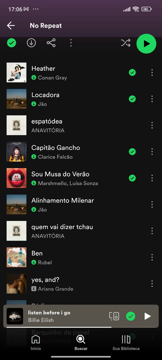 Eu/ meu on repeat (Eu sou muito epilética)