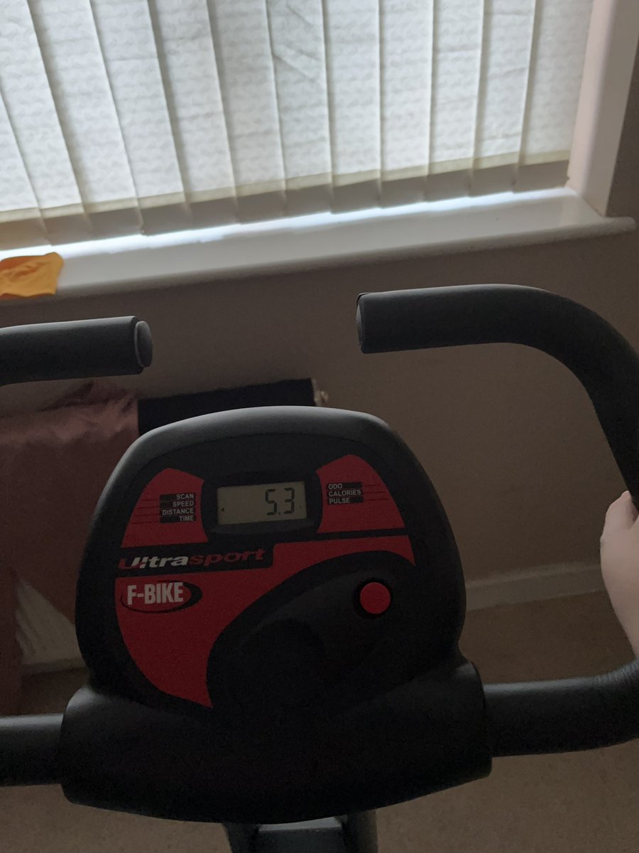 Day sixteen completed of doing 5km on an exercise bike every day of the month as part of my fundraiser, any support, shares and donations are much appreciated and make a huge difference! If you’d like to donate here’s the GoFundMe link- gofund.me/a3766de8 #BCFC #KRO #Autism