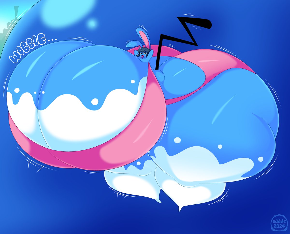 UnlimitedSize's tweet photo. Casually inflating on a hot day. ♥

Art by the amazing @Boyo71230387 https://t.co/VdK6u8xiff