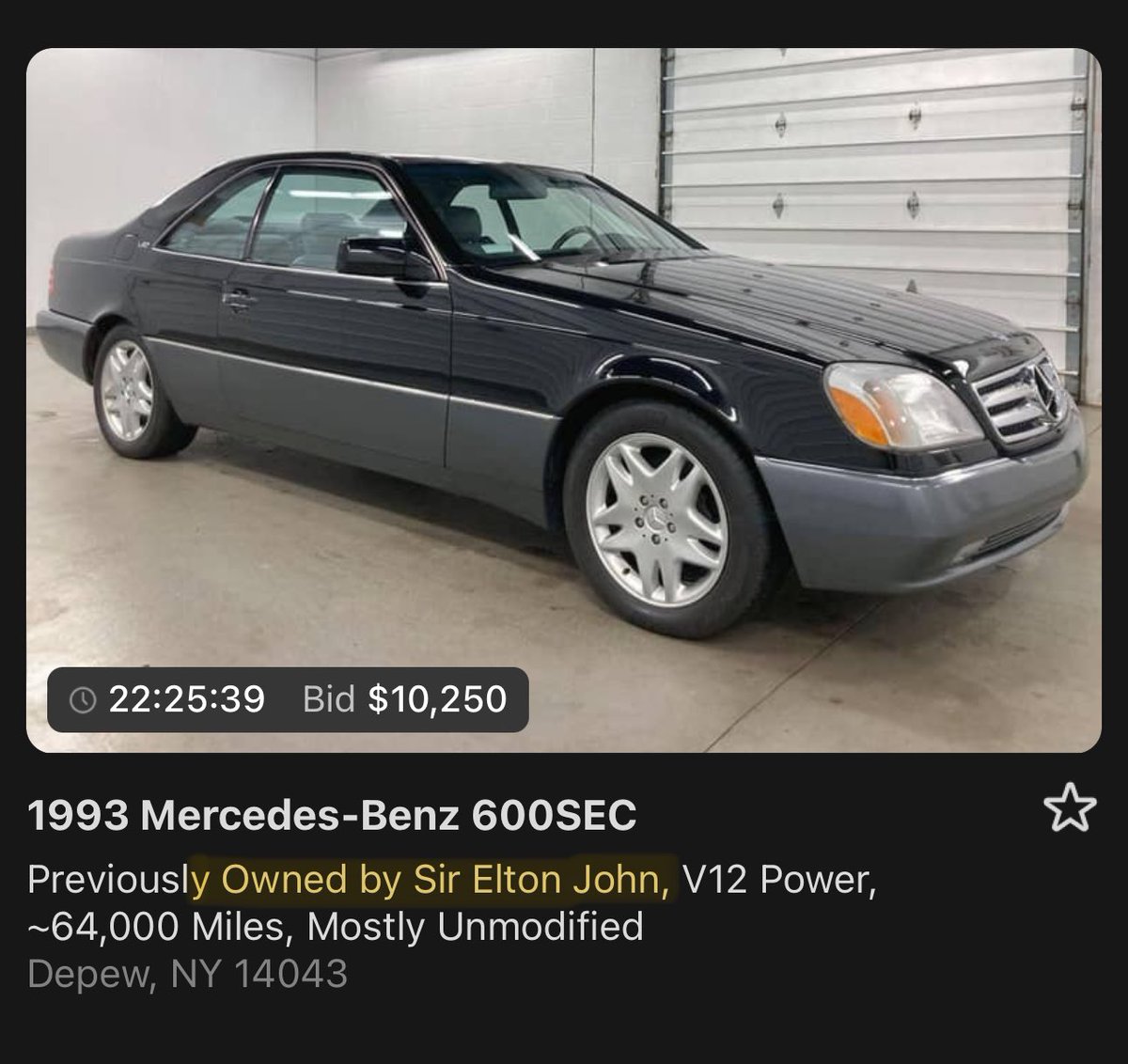 Previously owned by John Voight vibes