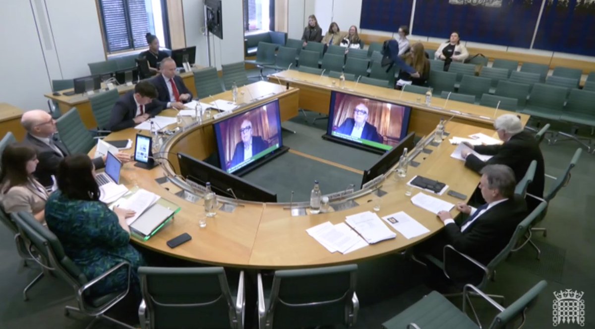 Thanks to @aliciakearns @CommonsForeign for the thoughtful questions earlier on international relations in the multilateral system. Good on the committee for engaging in this topic of such great potential for positive British leadership. Video here: parliamentlive.tv/event/index/5e…