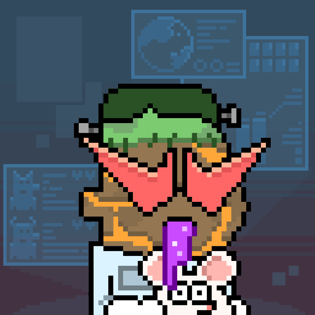 pixelated tweet media