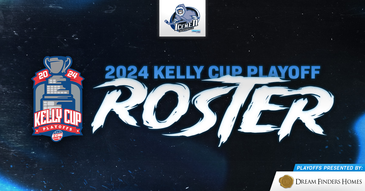 Icemen announce 2024 Kelly Cup Playoffs Roster 🏒 - Read More | bit.ly/3vLankl | @Dream_Finders