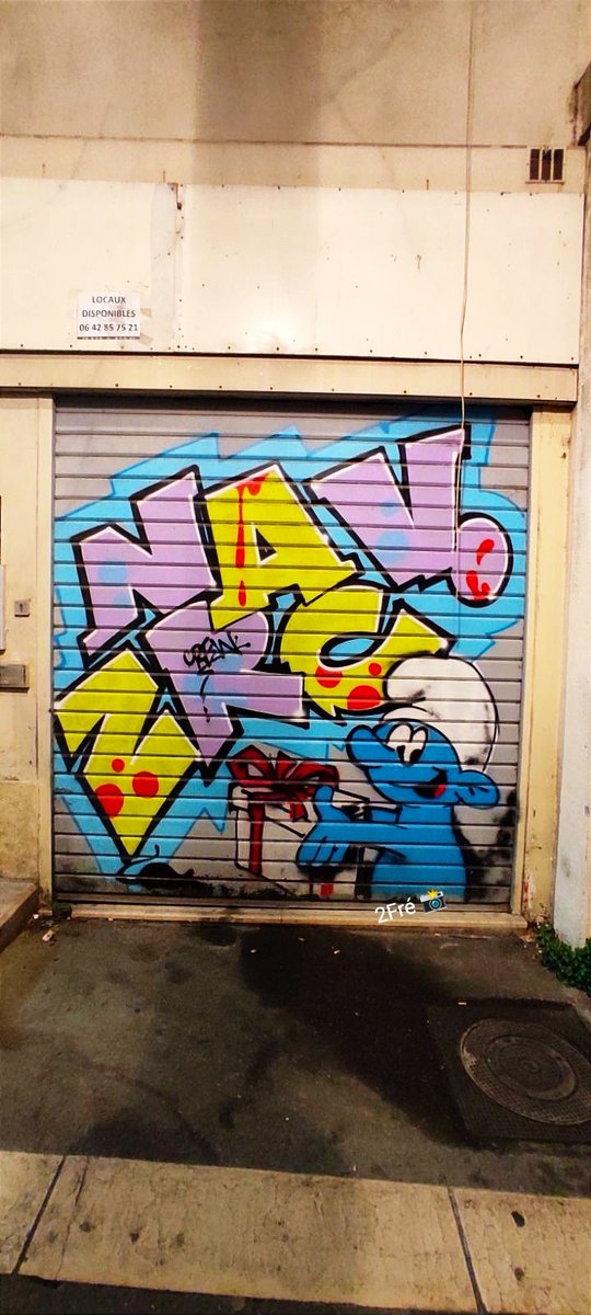 Bonne soirée.. #StreetArt #graffiti by SEK NAV.(Marseille)