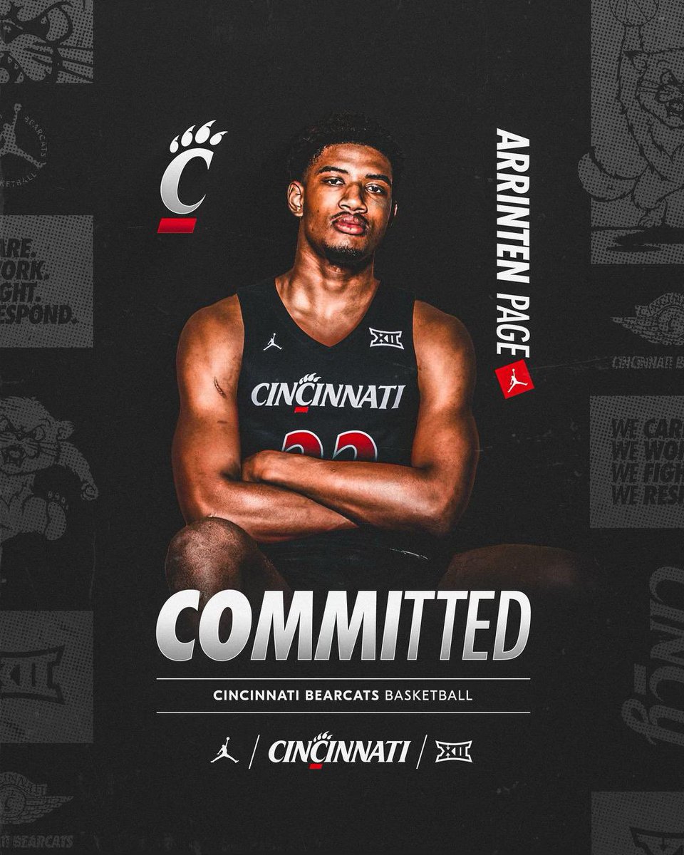 i’m excited to announce my commitment to the University of Cincinnati GO Bearcats!!!!!!