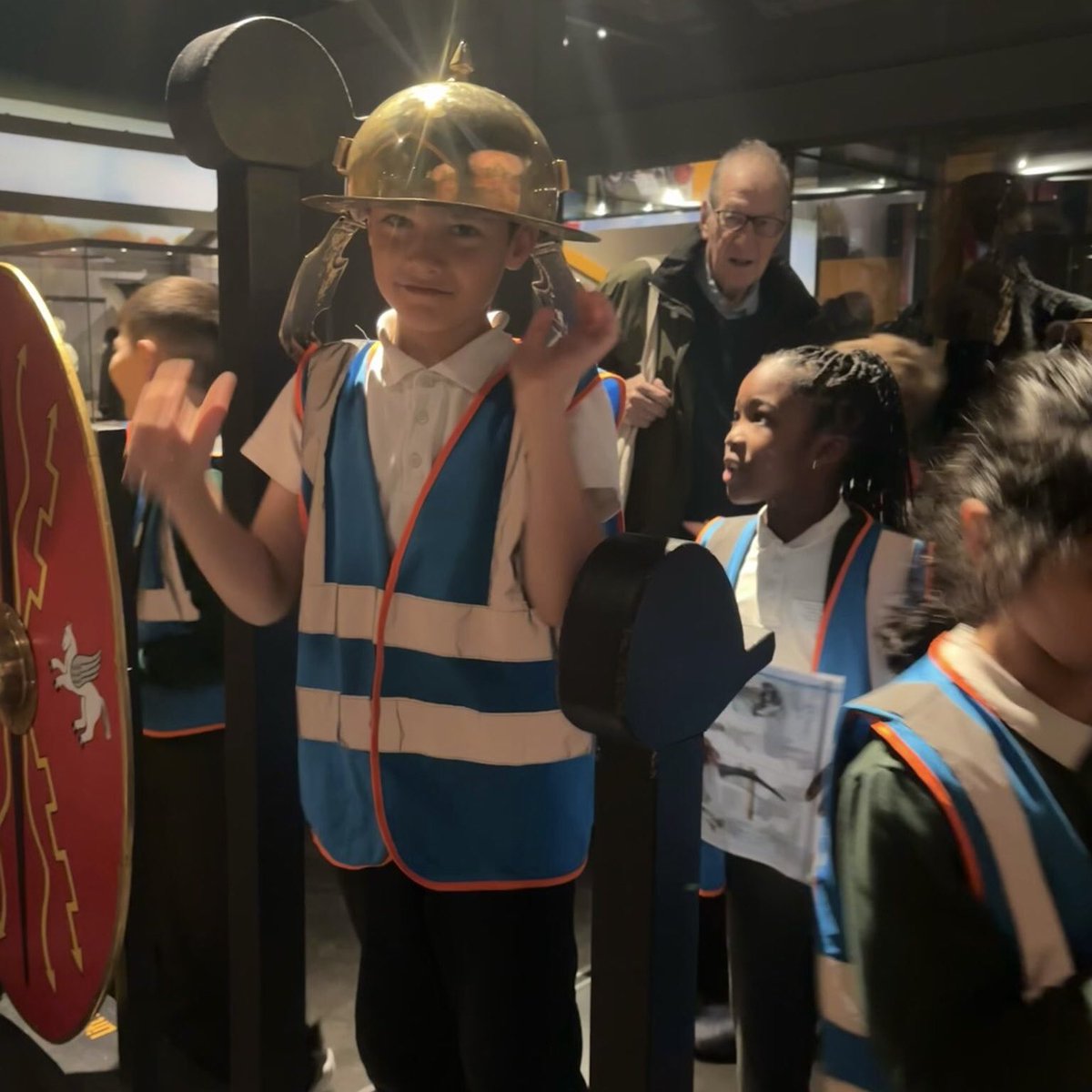 The staff at the <a href="/britishmuseum/">British Museum</a> were blown away by the knowledge of our Year 4 students when the visited the roman legion exhibition today.

There is no doubt that the @haringeyeduc curriculum is truly working wonders! 📚