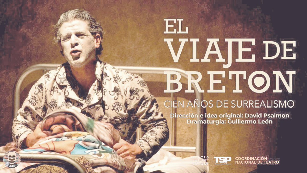 #LaOtraEscena, por M.A. Quemain

‘El viaje de Breton’, dirigido por David Psalmon con <a href="/TeatroSinPared/">TeatroSinParedes</a>, es una evocación al viaje que el escritor francés hizo a México en 1938 para impartir una serie de conferencias. Se presenta en el Teatro Julio Castillo: bit.ly/49Ab7X7