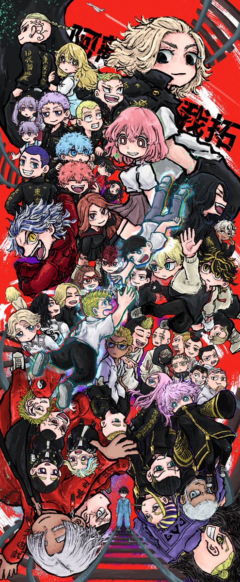 再掲。完結記念に描いたやつ！当時終わらねー😭ってヒィヒィ言いながら描いてたの懐かしいな…頑張ったな…