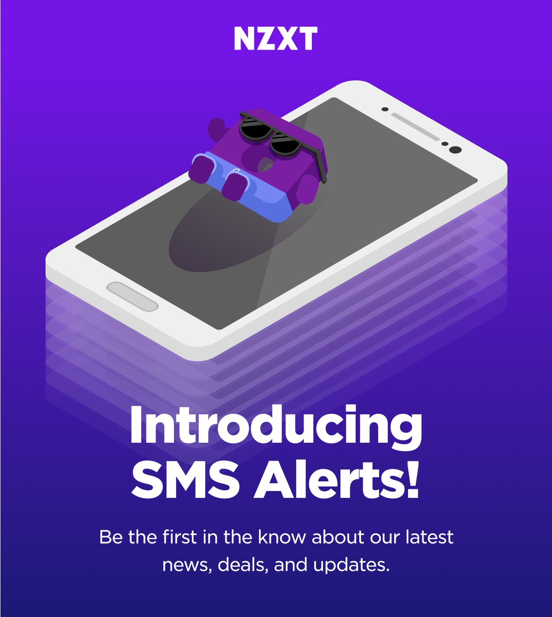 📱✨ Ready for exclusive updates straight to your pocket? NZXT’s SMS Alerts are live! Join now to snag all the latest on news, deals, and more. Just text JOIN to (833) 366-0628