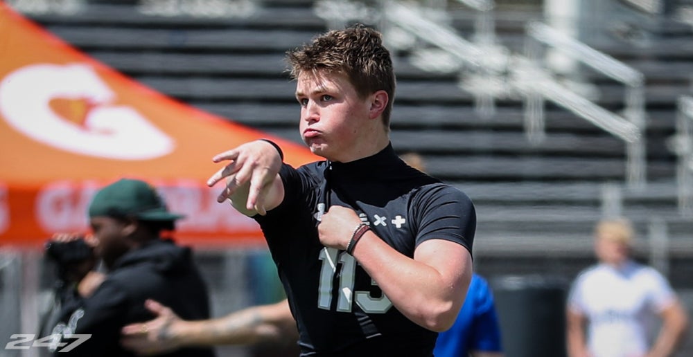 Top 100 quarterback Brady Smigiel from Newbury Park (Calif.) checked out Florida and Florida State recently, getting an up-close look at the future of those QB rooms, and hopes to return to each school after positive experiences: 247sports.com/article/top-10…
