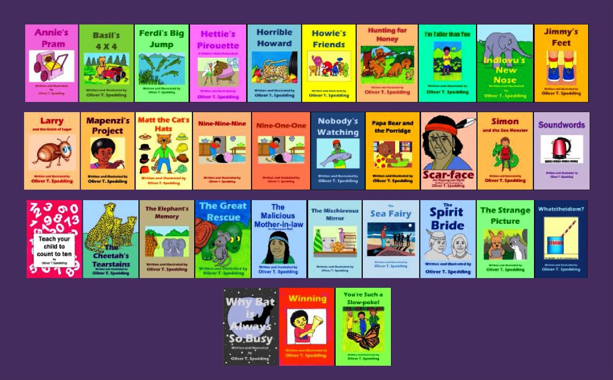 Children’s Picture eBooks by Oliver T. Spedding – Over 30 stories at US$2-99 each. Available from all major eBook retailers or your library via Books2read and Hoopla. Click these links for details: books2read.com/ap/RWQy18/Oliv… amazon.com/-/e/B00J88UPLE…