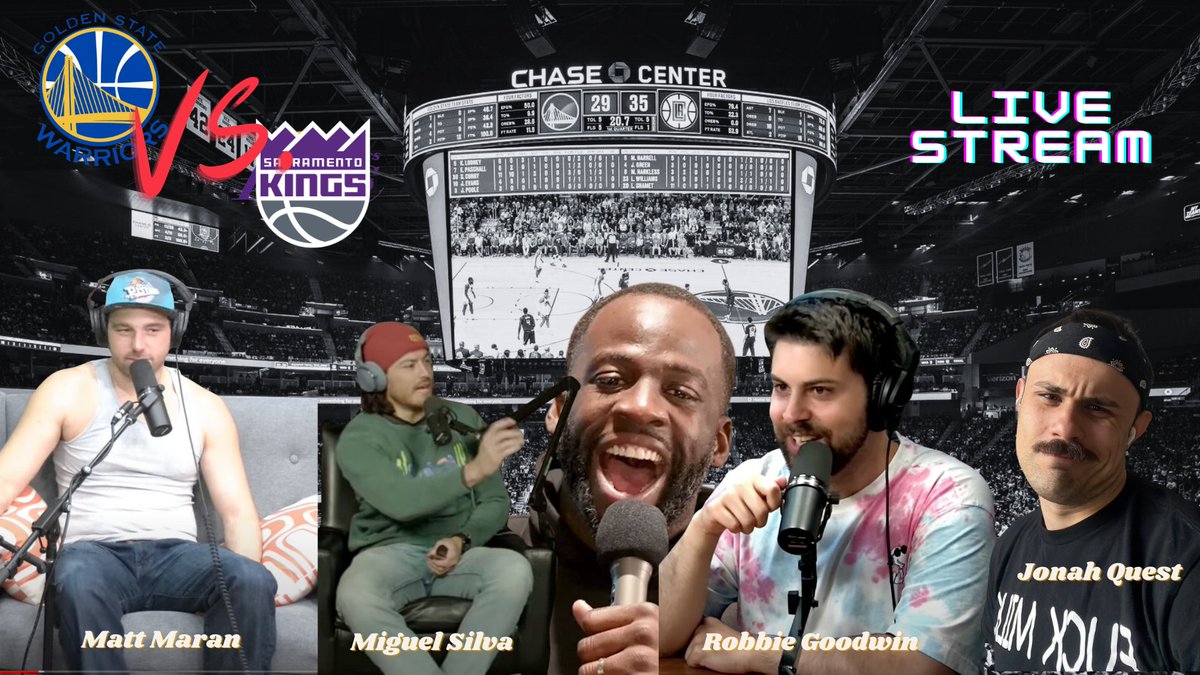 Inside Inside the NBA Returns! Doing another live stream of the Warriors/Kings game and maybe the second half of the Lakers/Pels game tonight. With @likekoolaid @MillennialJQ and @REALMattMaran. Last week's was a ton of fun. Going live around 9 PM on the @whataboutrobbie…