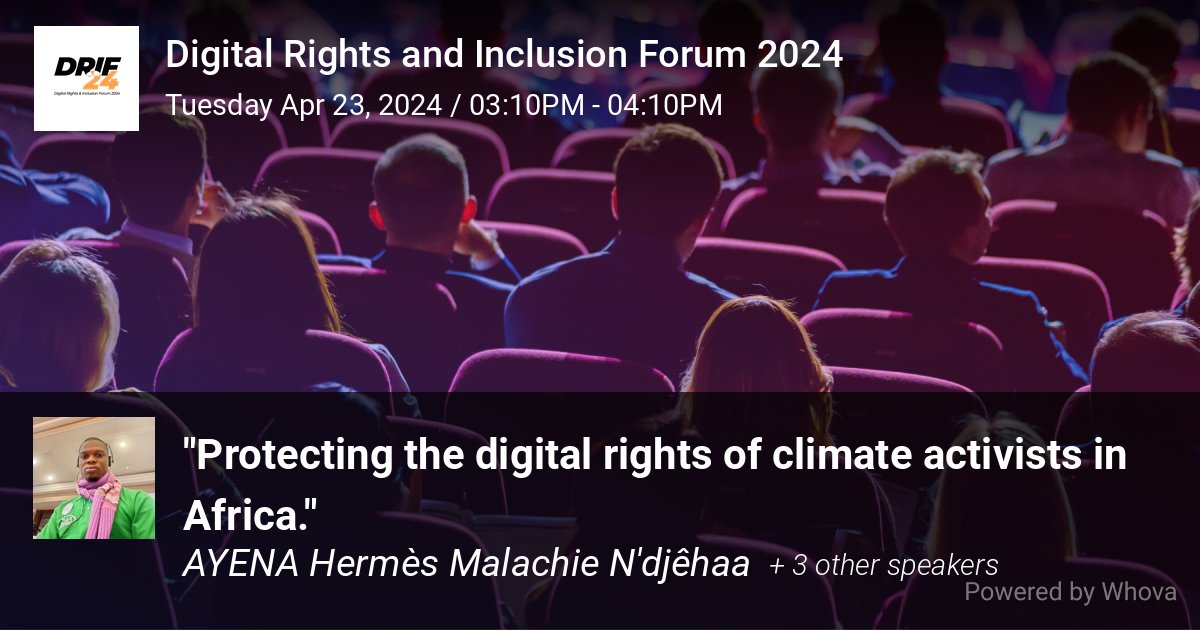Several other sub-themes will be covered.  Looking forward to being there to meet other digital experts for great exchanges and knowledge sharing.

 @ParadigmHQ
 #DRIF24
 #FosteringRightsAndInclusion