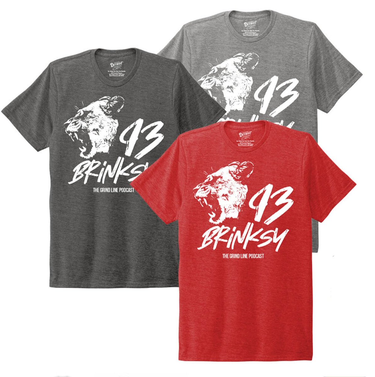 If Alex DeBrincat scores a goal tonight, we will pick one person who RTs this to get a @Brinksy97 shirt from our exclusive @VintageDet line! #LGRW    #RedWings