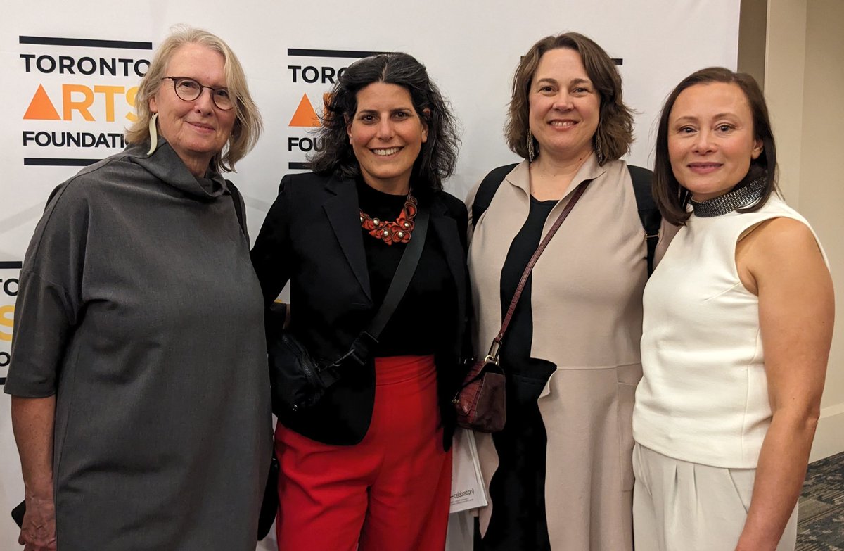 .<a href="/OCAD/">OCAD University</a> U and the Cultural Policy Hub at the <a href="/TorontoArts/">Toronto Arts Council & Toronto Arts Foundation</a> Mayor's Awards lunch. Congrats to all the winners