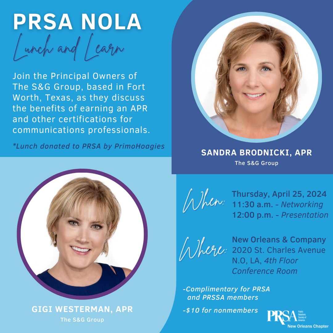 PRSA New Orleans tweet media