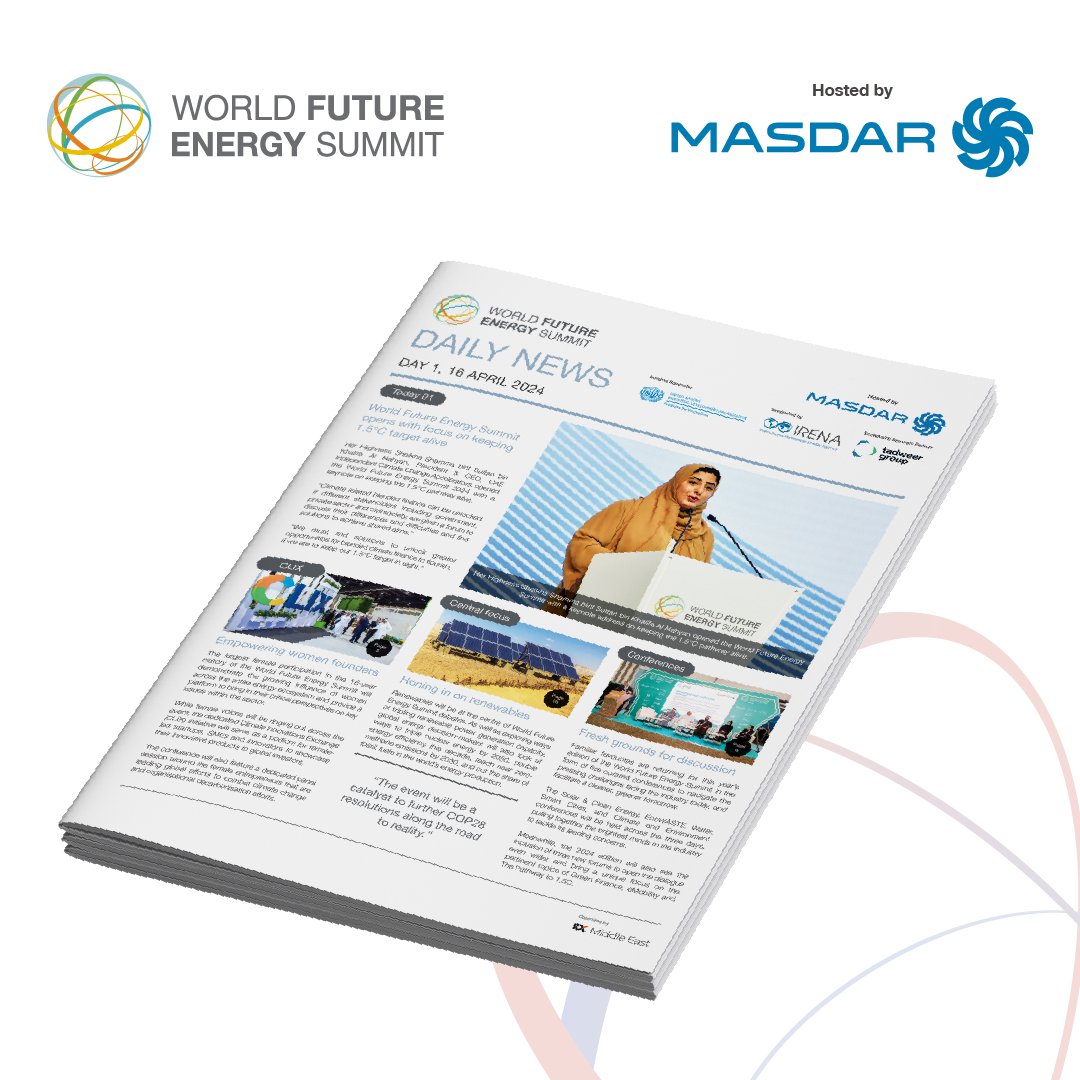 Didn't make it to day 1 of #WFES2024? Catch up with our Day 1 edition of the e-show daily bit.ly/49DuGxV It’s not too late to register: bit.ly/3HejKuU See you tomorrow.