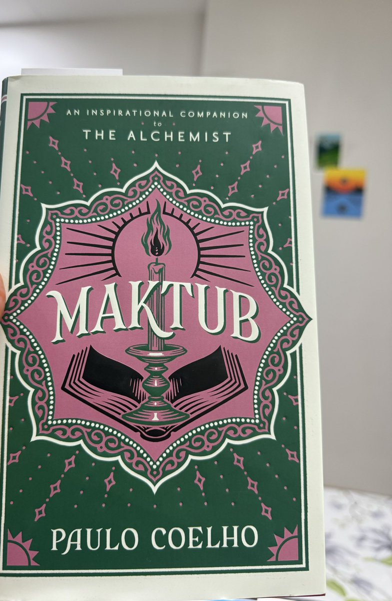 devi1310's tweet photo. Got this as a gift &amp; excited to savour it. Thank you @paulocoelho https://t.co/EGWP18slYM