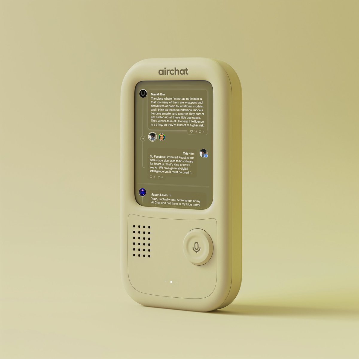 What if airchat was a device?