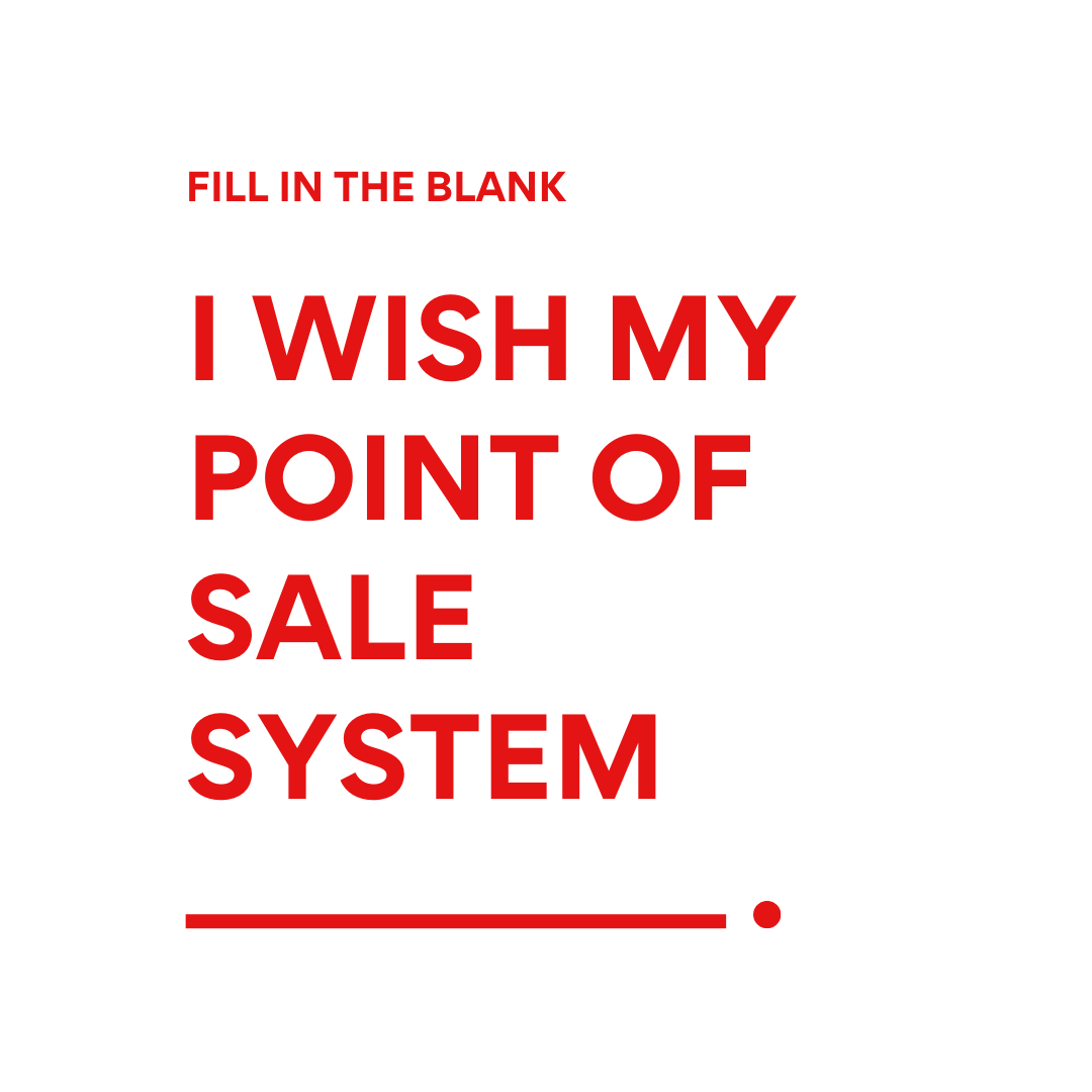 We want to know what your perfect POS system looks like. 

Fill in the blank in the comments!

#BusinessOperations #PointofSale #BusinessOwner #Manager #Technology #Opinion