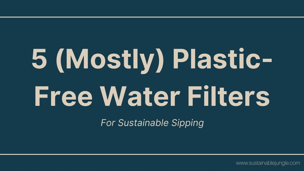 An average glass of U.S. tap water contains at least 320 toxic substances, according to the @ewg. Fortunately, you dry up that number with the help of a (mostly) plastic-free water filter 
sustainablejungle.com/sustainable-li…
#waterfilter