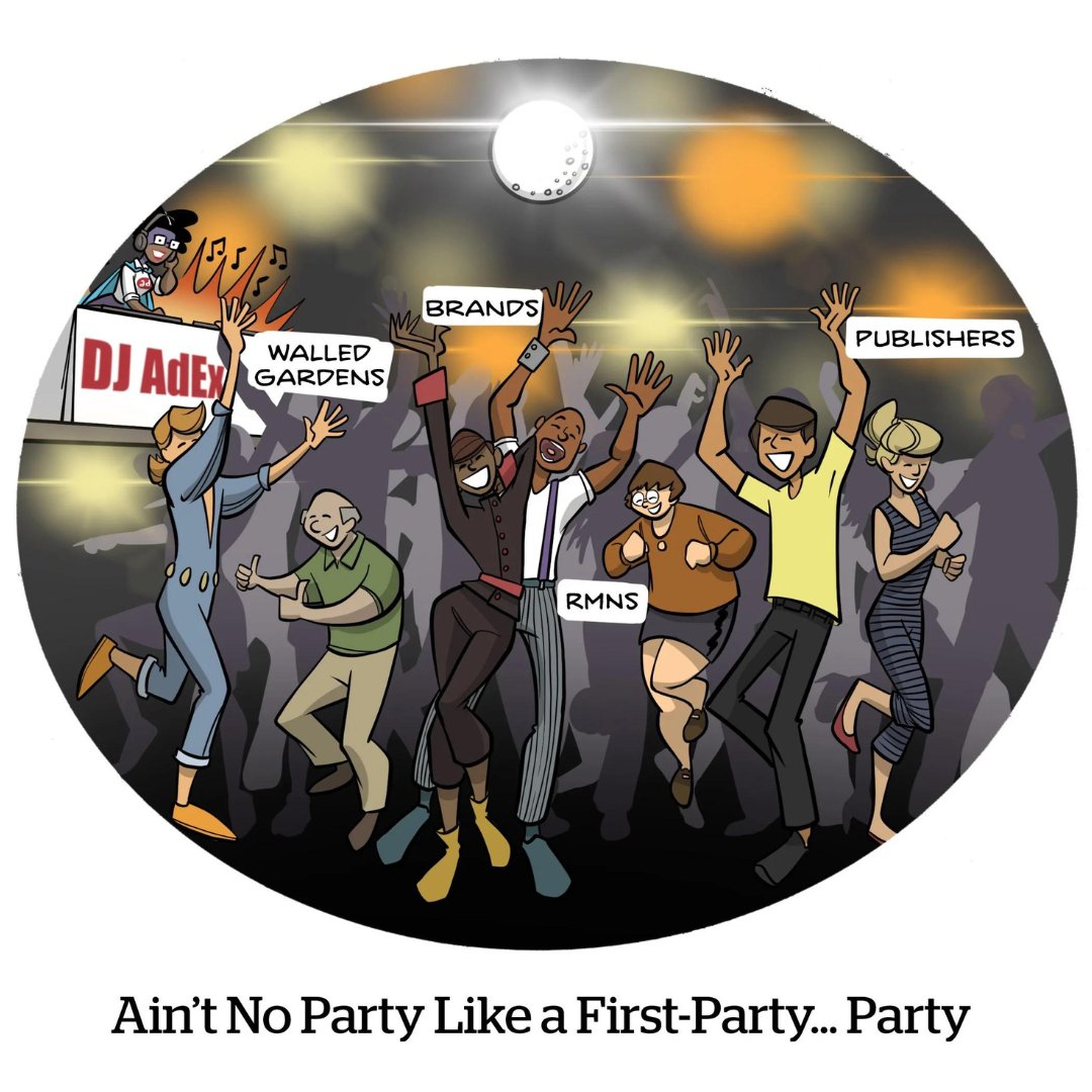 'Ain’t No Party Like A First-Party … Party' adexchanger.com/comic-strip/co…
