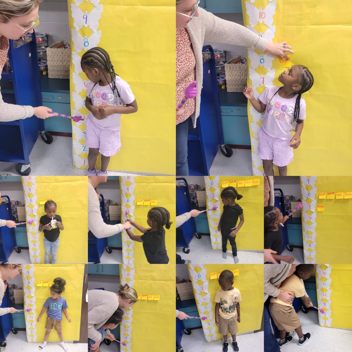 All about animals: Insect Week🐛🐞🪲 Measuring how many buttflies tall we are🦋 #prekexplorers #jfevoyagers #crosscurricular