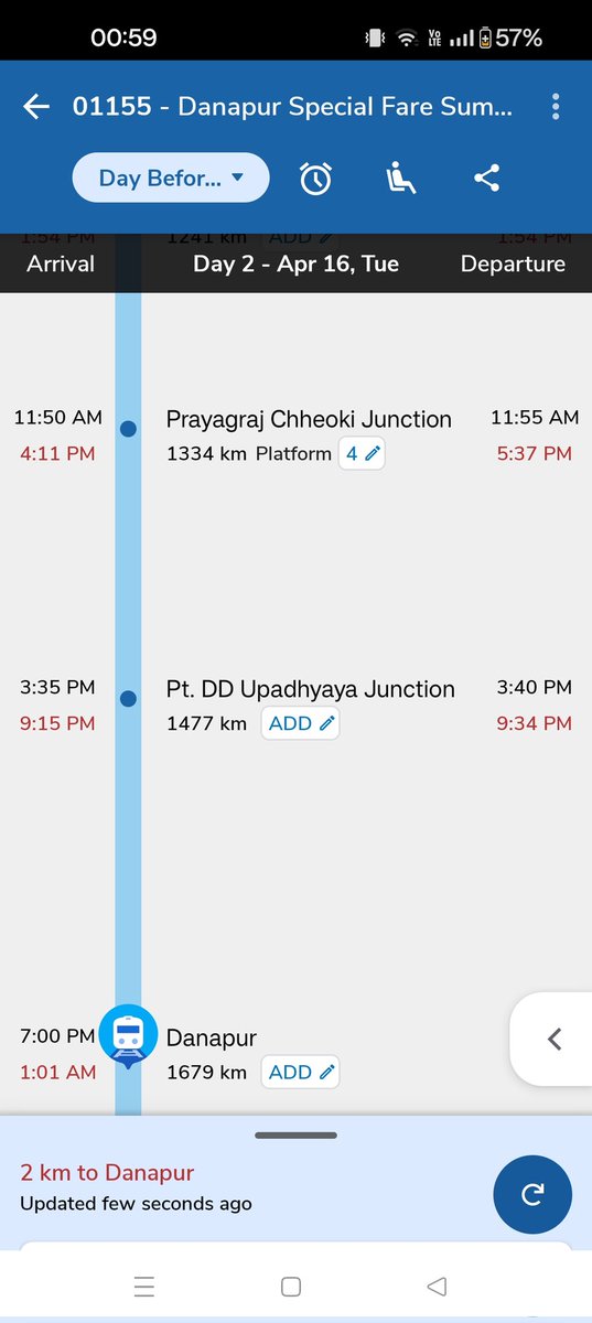 manishraj45's tweet image. This is the status of the so-called Special Train that always runs 6-7 hrs late even after charging fare equivalent to Rajdhani. When will we see the improvement in the train running status, 10 year govt has not shown any improvement in this @AshwiniVaishnaw @PMOIndia